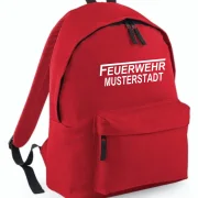 Feuerwehr Rucksack rot