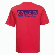 Feuerwehr T-Shirt rot