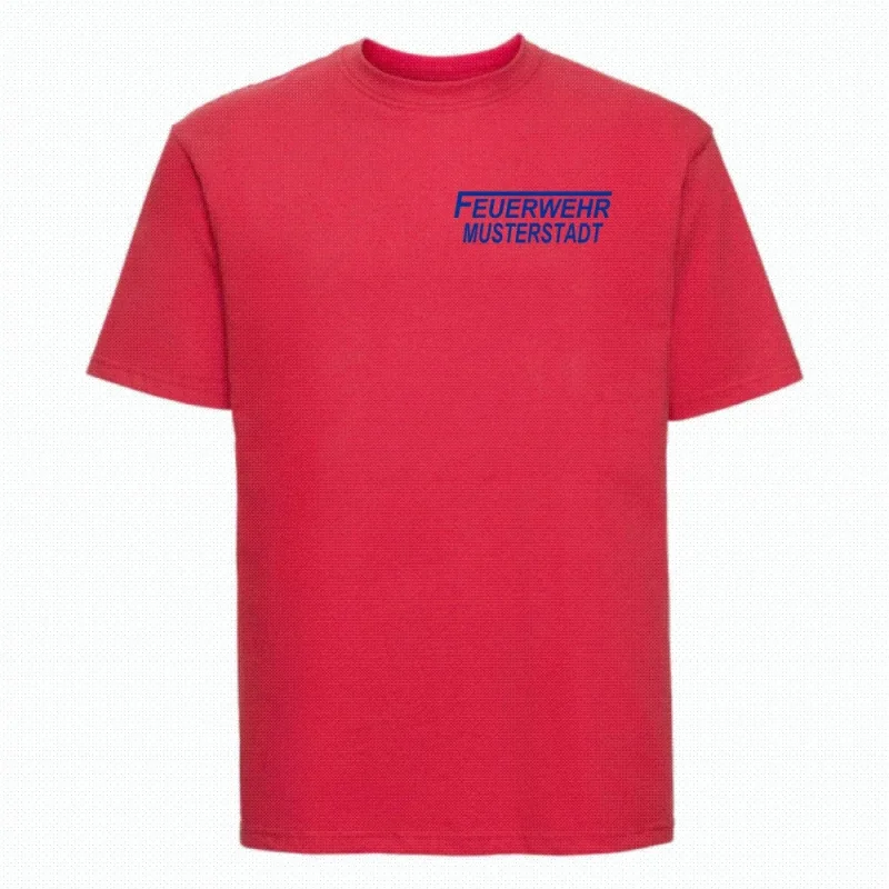 Feuerwehr T-Shirt rot